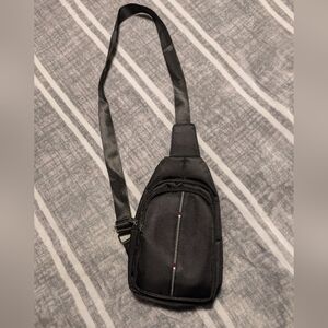 Stylish Black Crossbody Bag